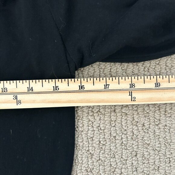 AIKO Dress Jersey Silk Panel SZM Women's Norma Black LS Flows Light Minimalist - Picture 9 of 9